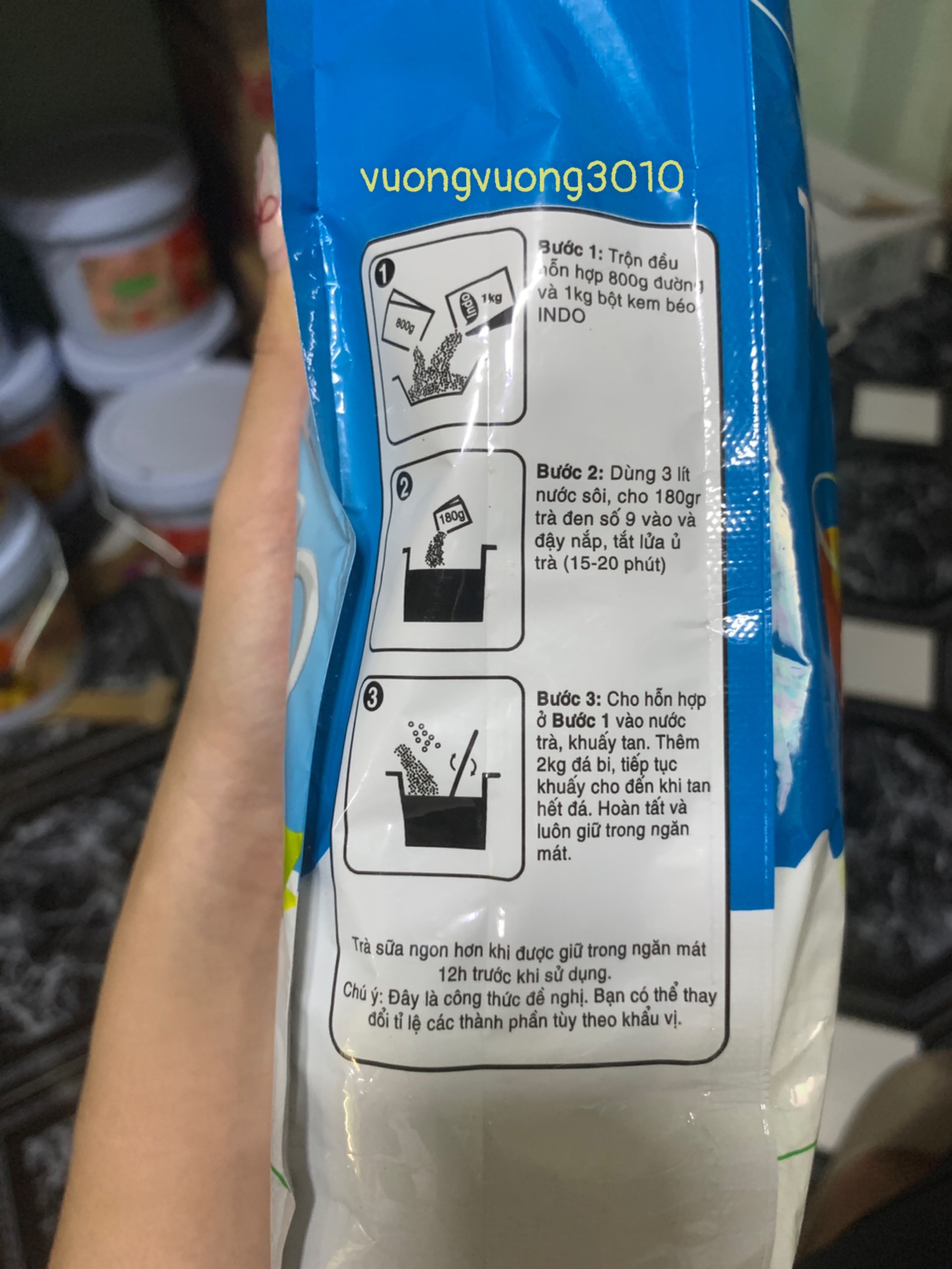 Trà đen số 9 Hoa Trân tem trơn 500gr
