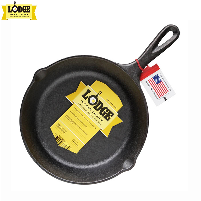 LODGE:  Chảo gang thô size 23cm