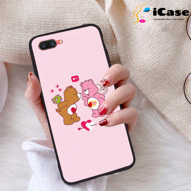 Ốp lưng Oppo A3S viền dẻo TPU BST Pinky