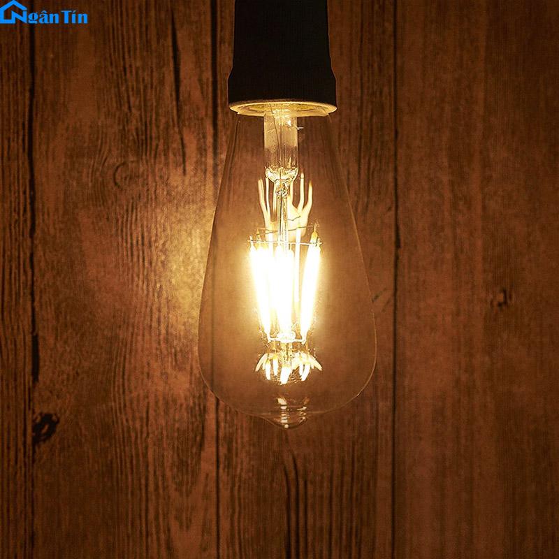 Bộ bóng đèn LED Edison 4W 220V E27 B250 Ngân Tin