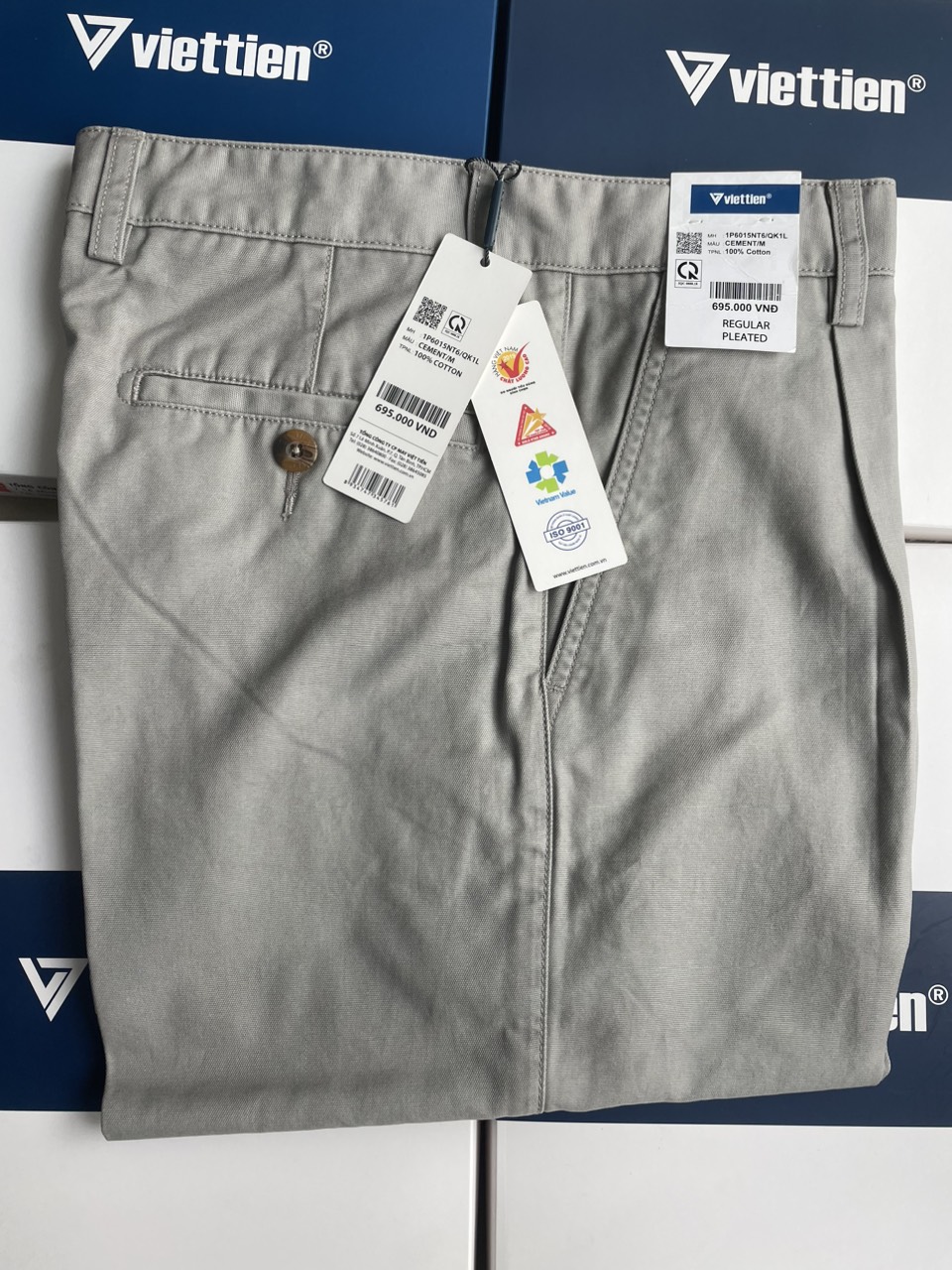 Quần kaki nam Việt Tiến