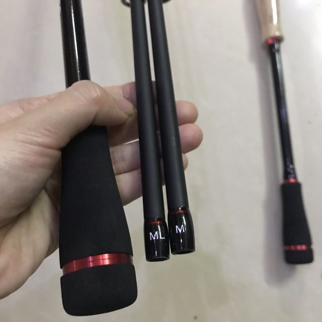 Cần lure 2 ngọn m ml 1m8 2m1 2m4  (xả hàng giảm giá và cam kết bảo hành đổi trả ạ)