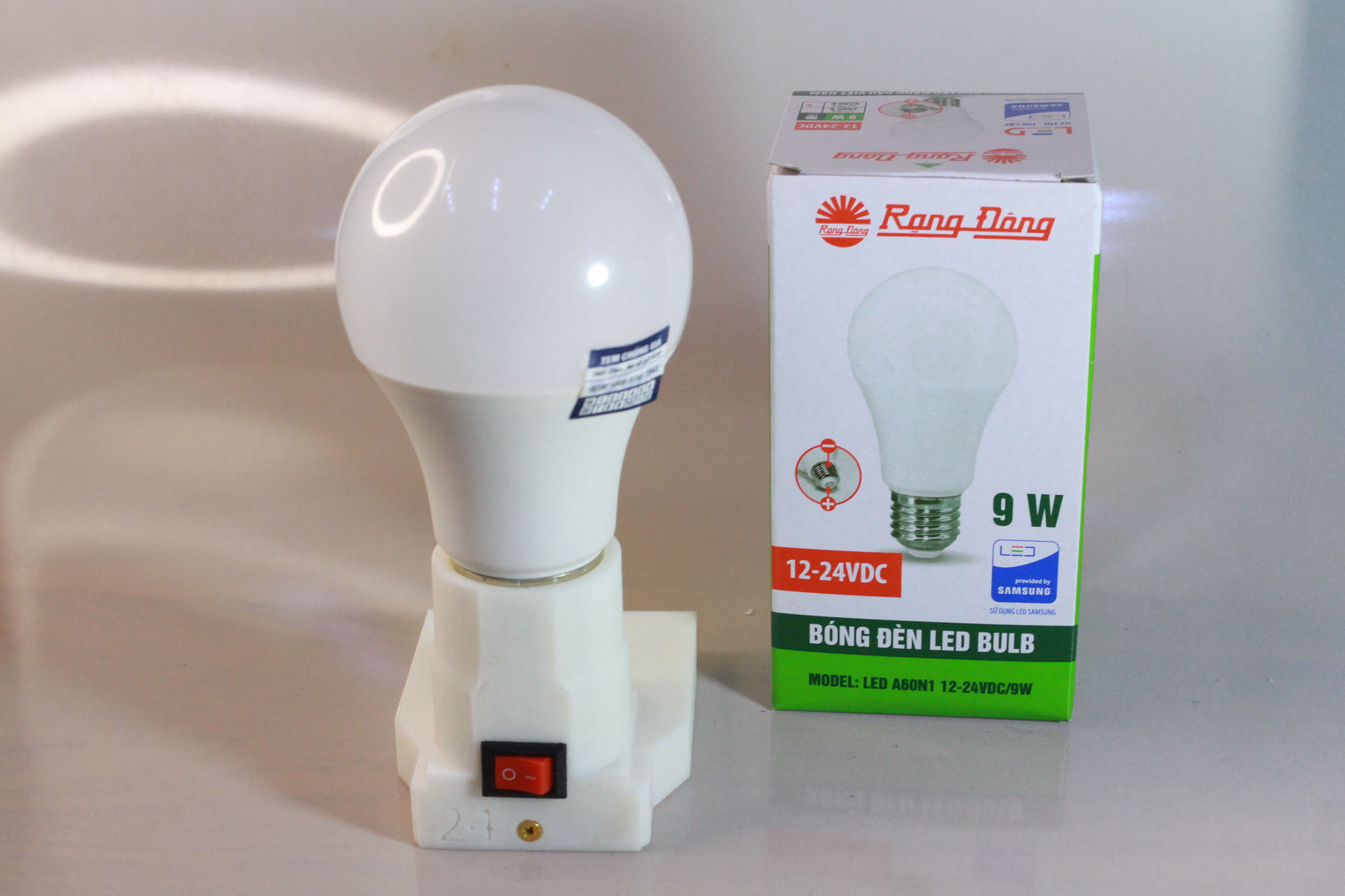 Đèn led thắp sáng dùng pin Voto ngàm lớn