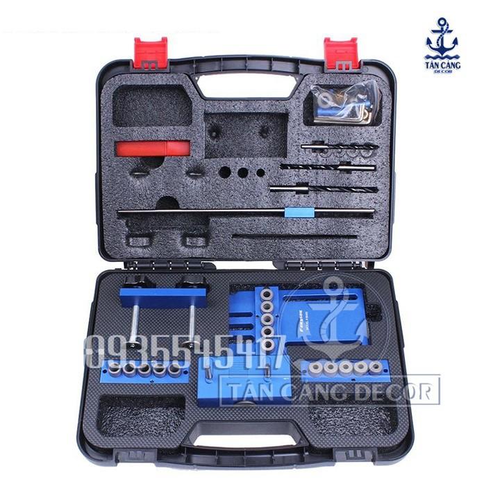 Bộ Cử Khoan Ốc Cam và Chốt Gỗ Cao Cấp