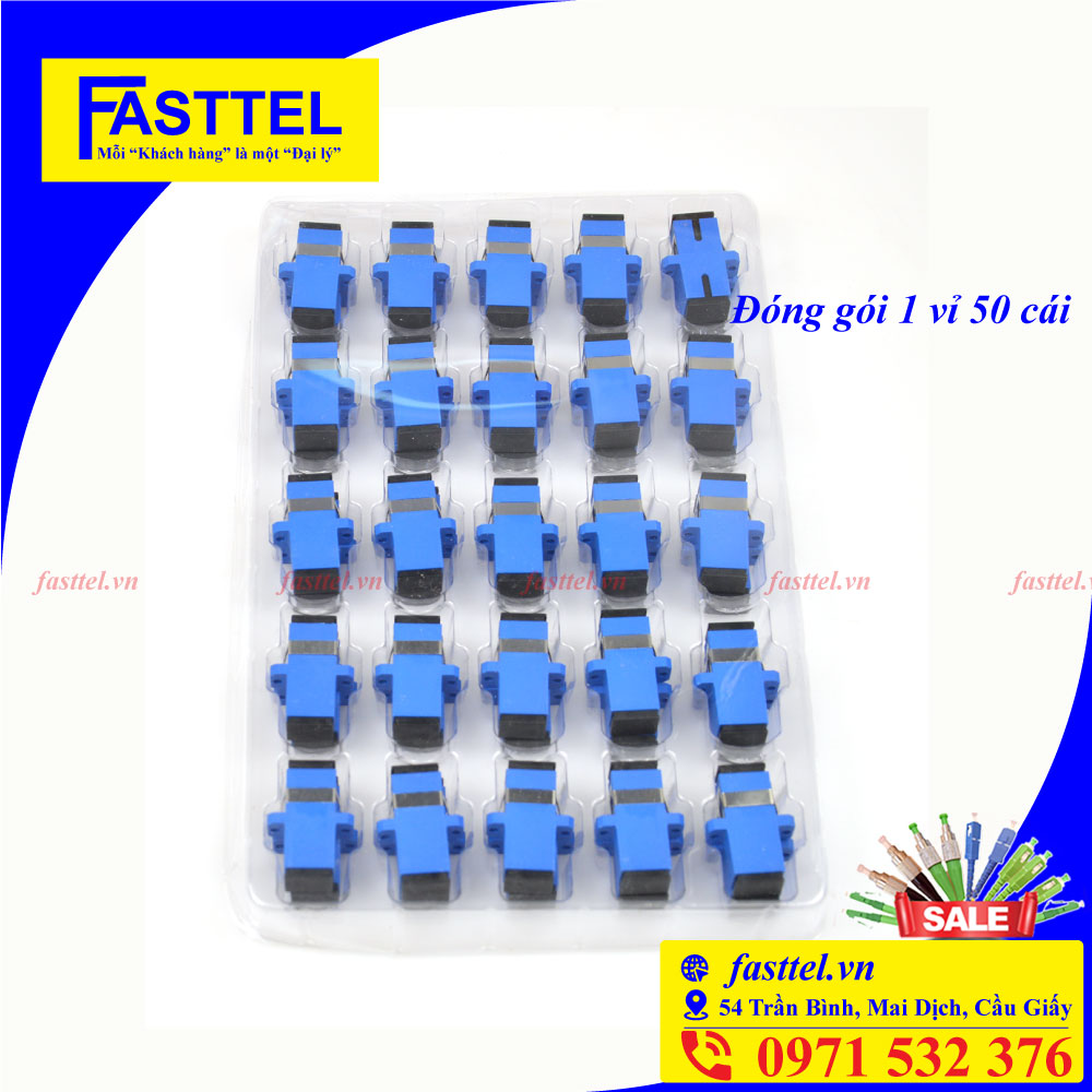 10 cái đầu nối quang Adapter SC/UPC