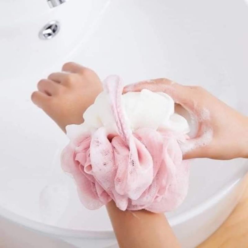 Bông tắm lưới tạo bọt xuất nhật
