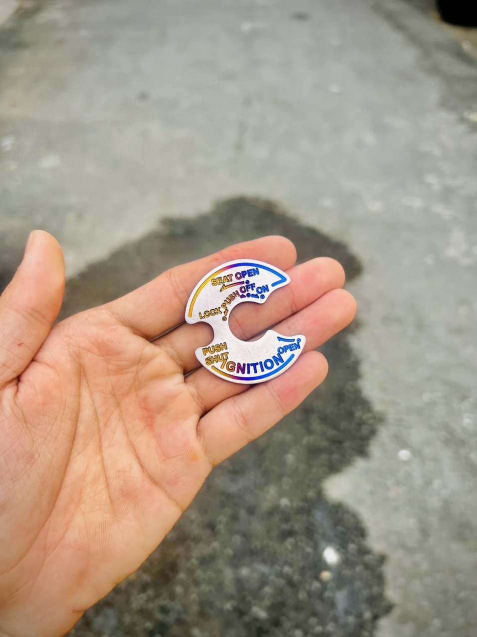 Tem TiTan Ốp Ổ Khóa Các Dòng Xe