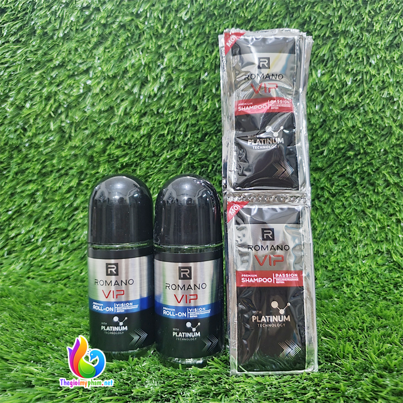 Combo 2 lăn khử mùi romano vip vision 50ml