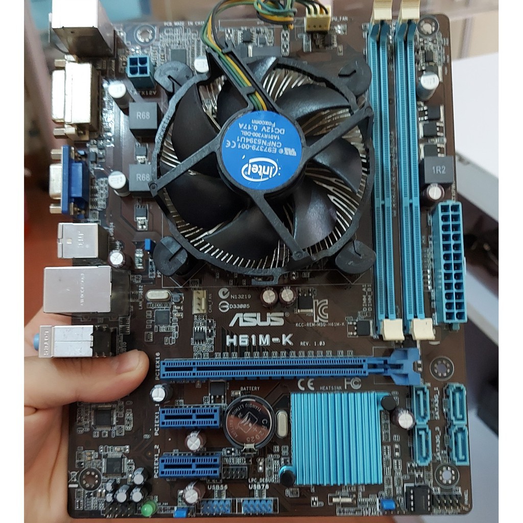 Combo main h61 + i3 i5 i7 chạy văn phòng cày game cực bền