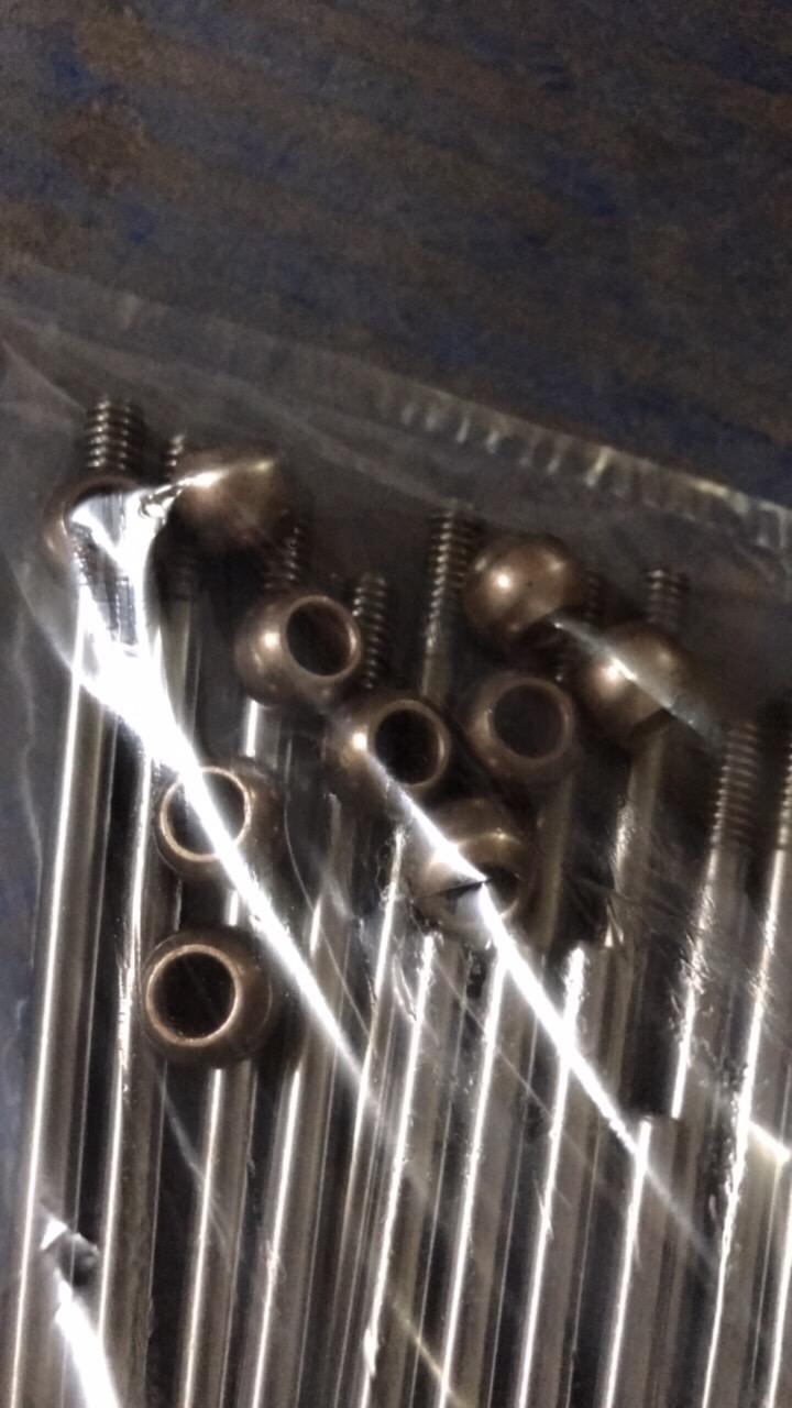 Trục 16,8 cm + bạc ( 10 bộ )