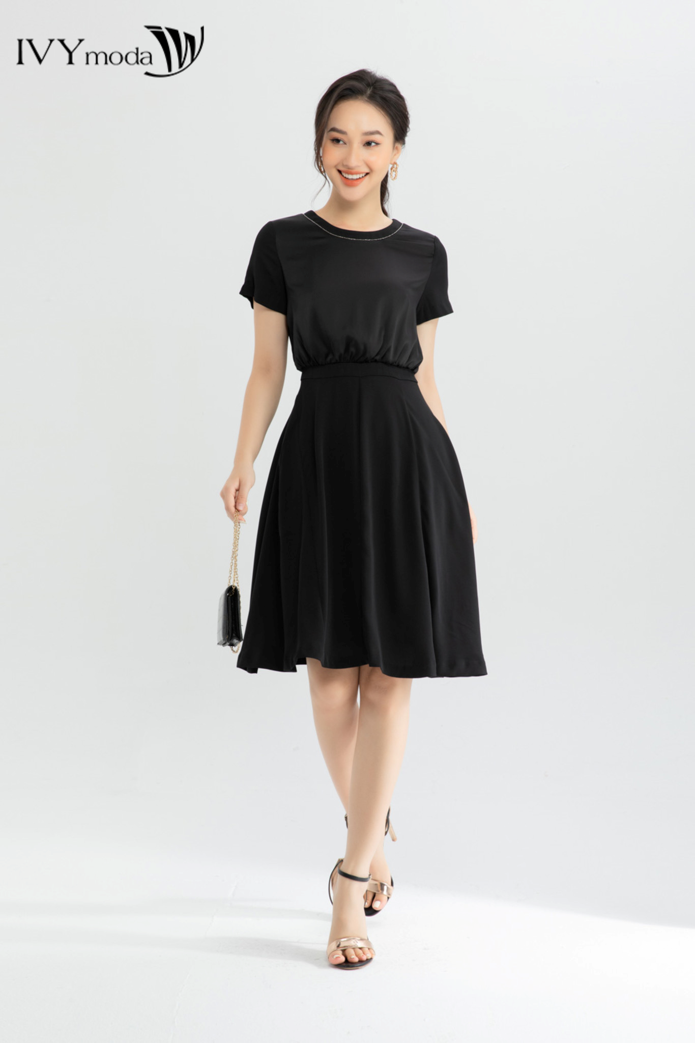 Đầm lụa xòe cổ viền xinh xắn thiết kế IVY moda MS 48M6609 – Ivy Moda ,SKU : 1513092549_VNAMZ-6345023289 >>>🇻🇳 Top1Vietnam 🛒>>> lazada.vn 🇻🇳🇻🇳🇻🇳🛒🛍🛒