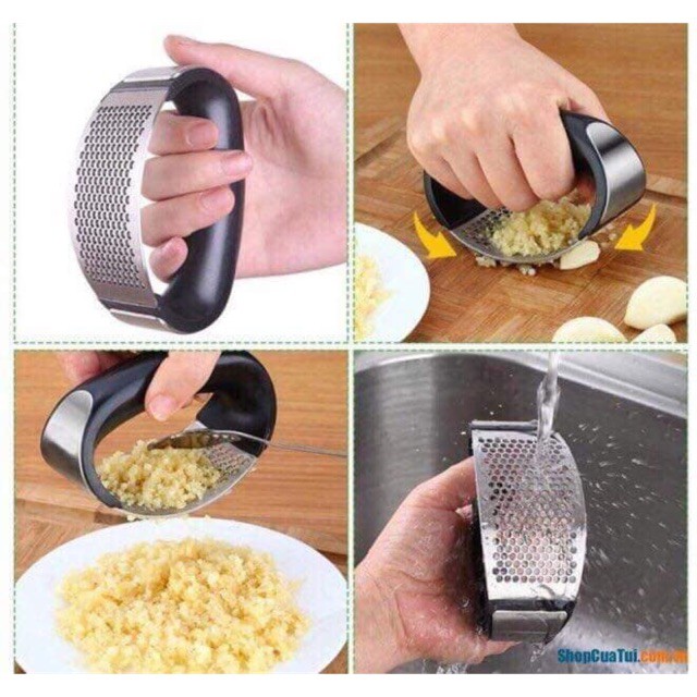 Dụng cụ bóc dập tỏi gừng