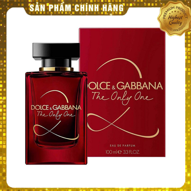 [Cao Cấp] Nước Hoa Nữ DoIce&Gabbana The Only One 2 100ml  - Quyến Rũ, Sang Trọng, Sexy [FREESHIP]