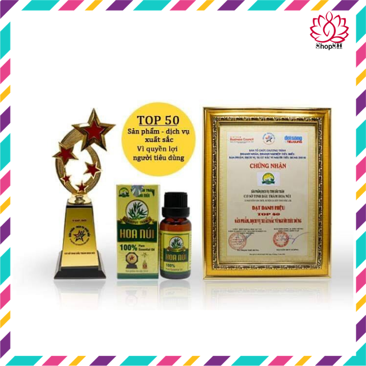 [HCM]Tinh Dầu Tràm Cao Cấp HOA NÚI - combo 2 lọ