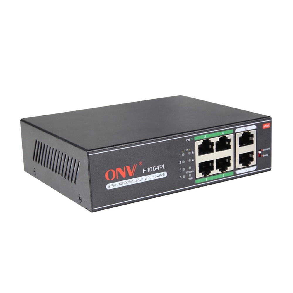 Switch Poe Onv 6 Cổng Model Onv-H1064phc- Hàng Chính Hãng