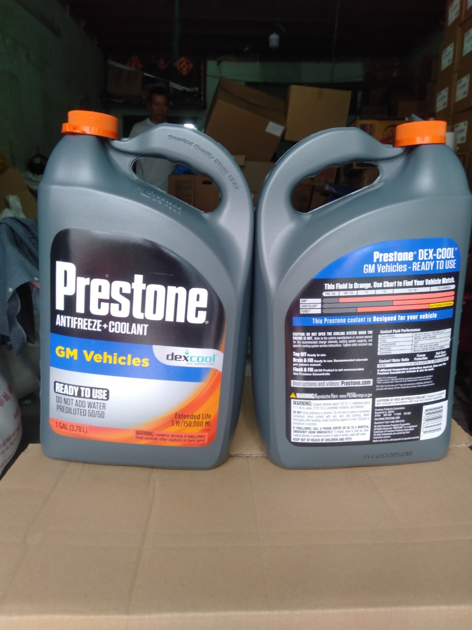 NƯỚC LÀM MÁT PRESTONE COOLANT DEX-COOL 3.78 LÍT (ĐỎ) USA