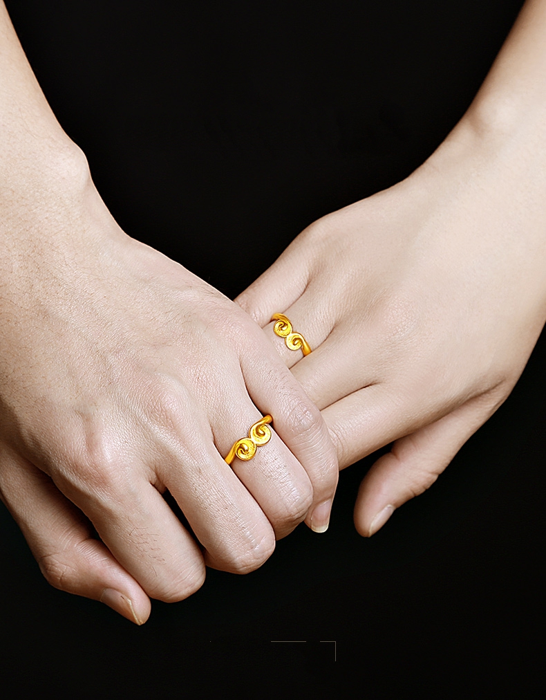 Nhẫn kim cô vàng 24k