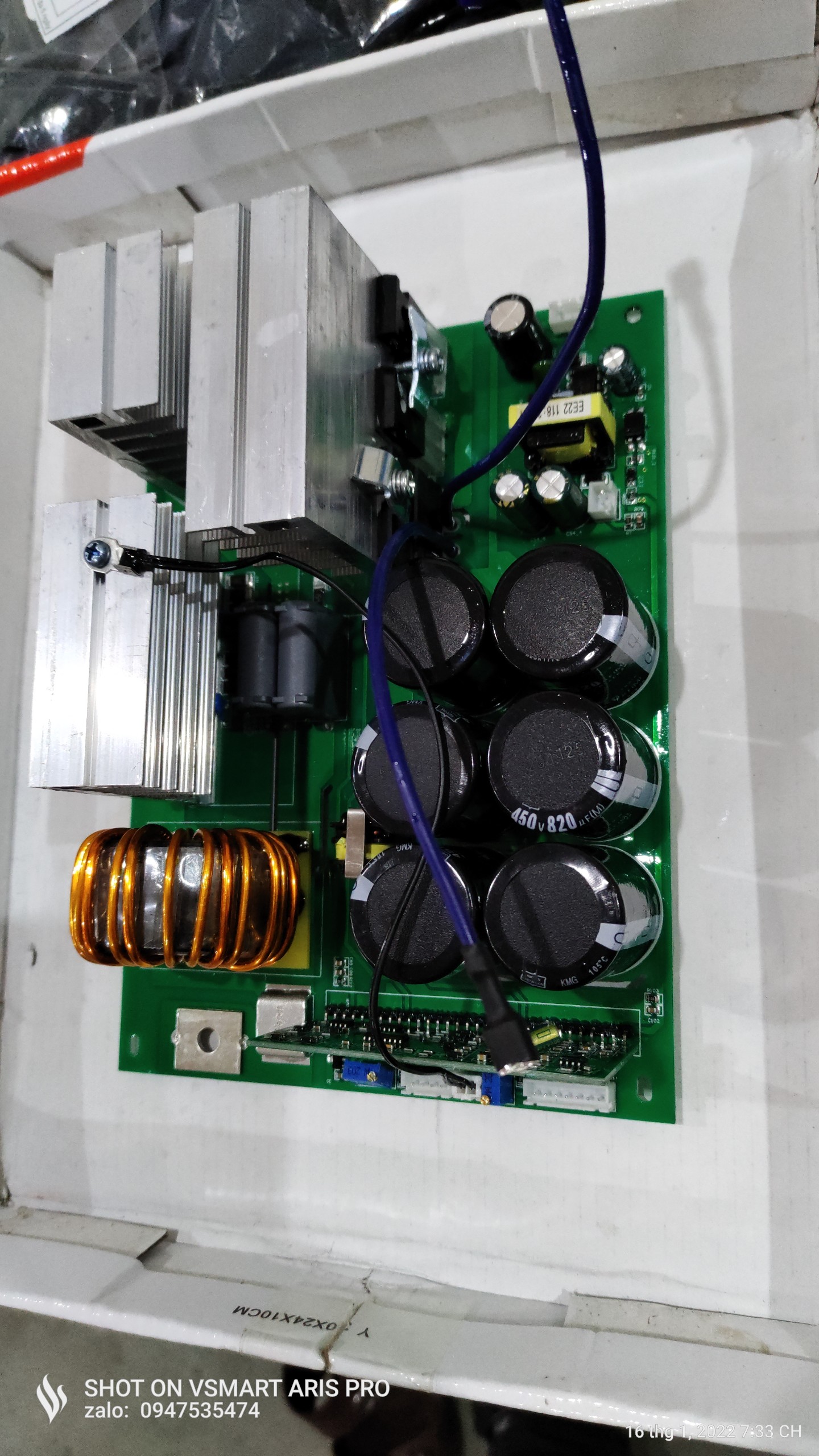 Bo máy hàn IGBT  4ig 6 tụ không rơ le