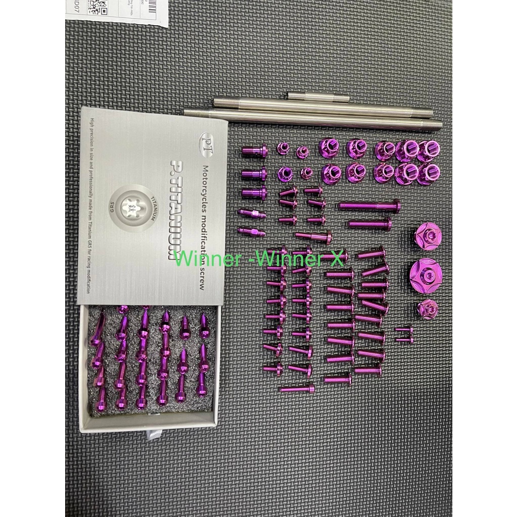 Combo Full Xe Winner WinnerX Ốc Titan GR5 Cao Cấp