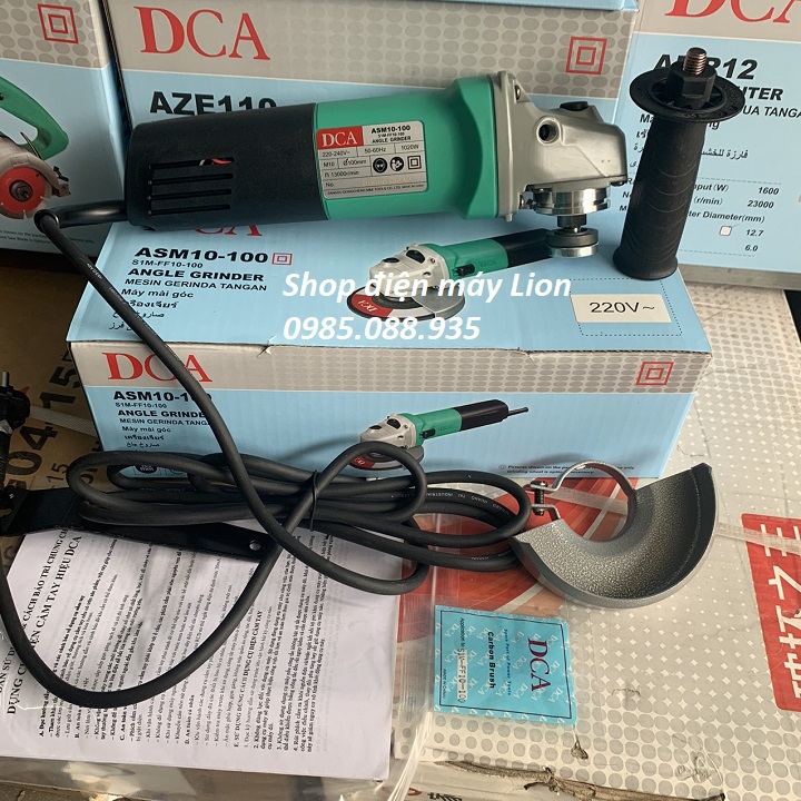 1020W angle grinder ASM10-100 DCA with speed - ASM10-100