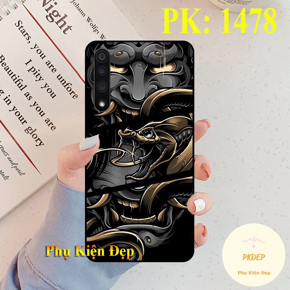 [HCM]Ốp lưng Vsmart Live dẻo đen in hình samurai siêu ngầu