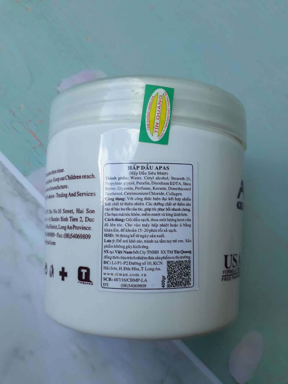 HẤP DẦU COLLAGEN APAS SIÊU DƯỠNG SUÔN MƯỢT