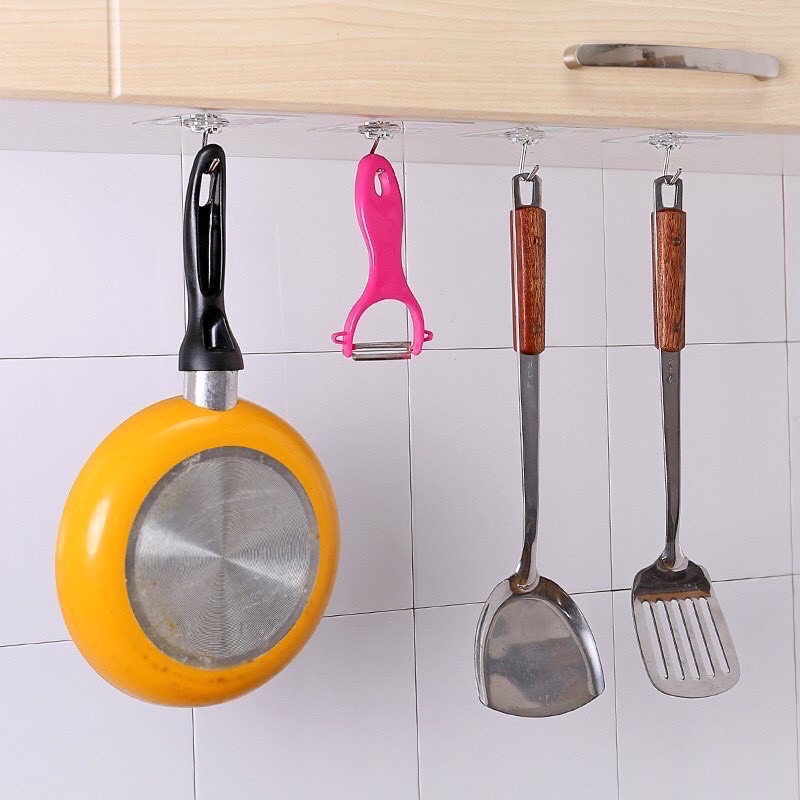 [HCM]5 cái Móc Dán Tường Dính Tường 3D Siêu Dính