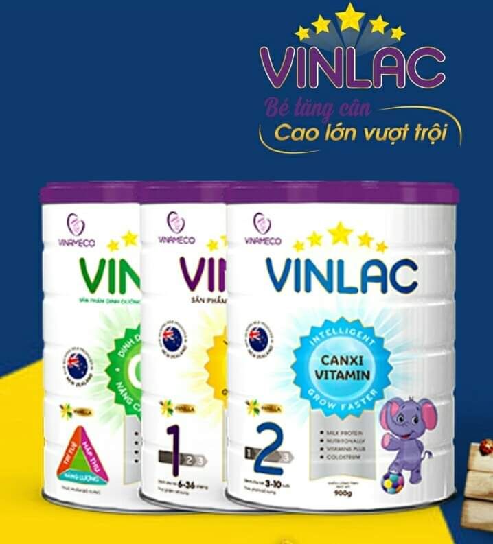 Sữa Vinlac baby 900g