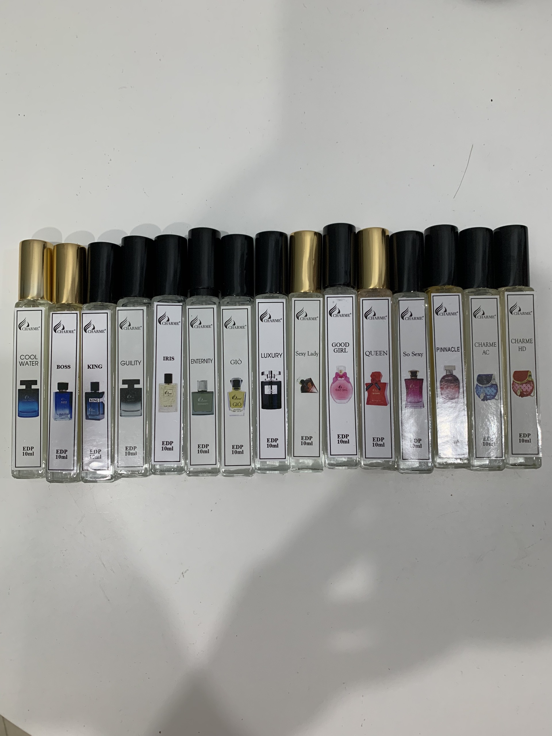 Bộ Set Nước Hoa Charme Mini (dạng xịt 10ml)