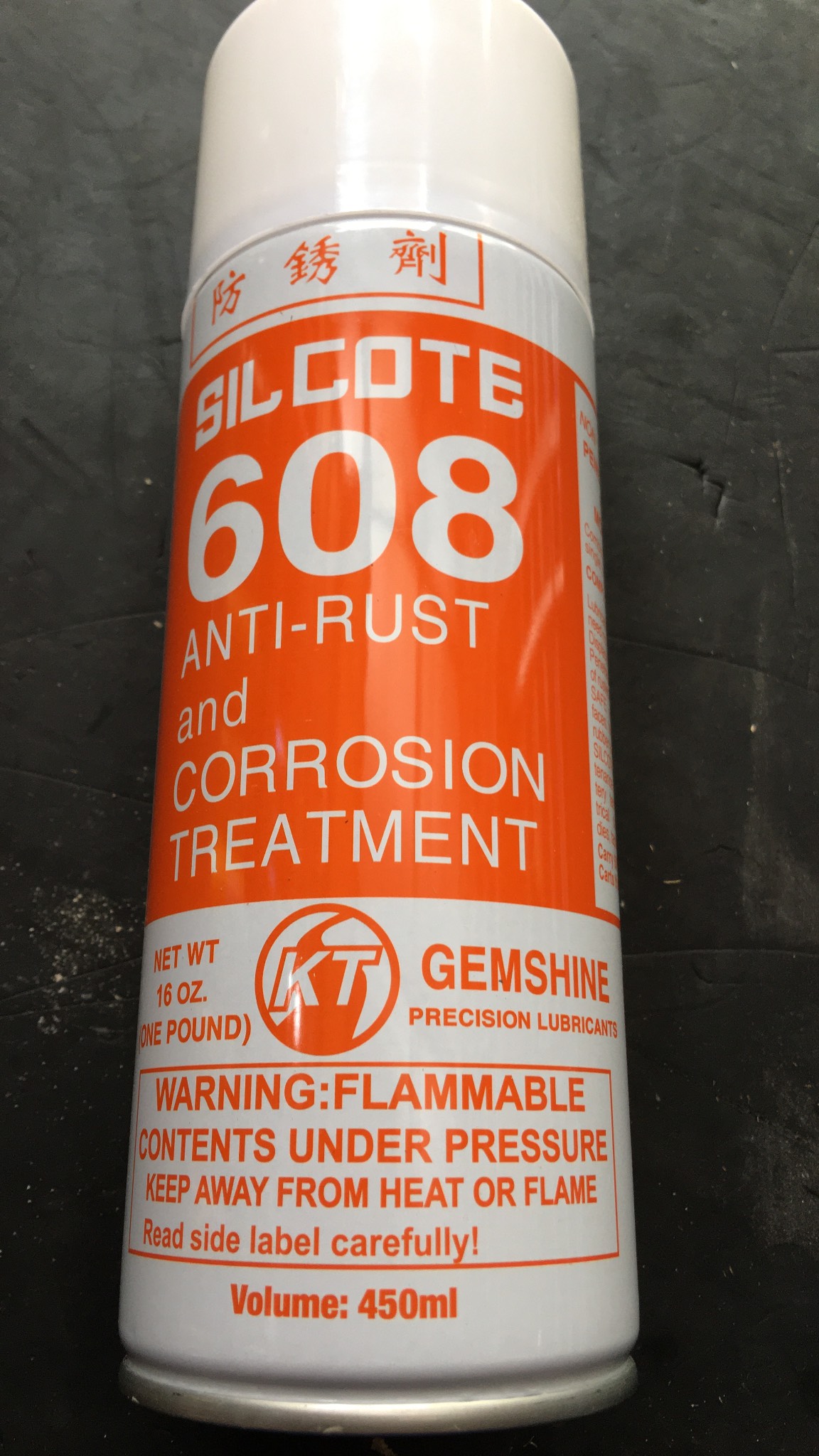 [HCM][ Dầu chống sét - bảo vệ khuôn] SILCOTE 608 ANTI RUST CORROSION TRAETMENT 450ML