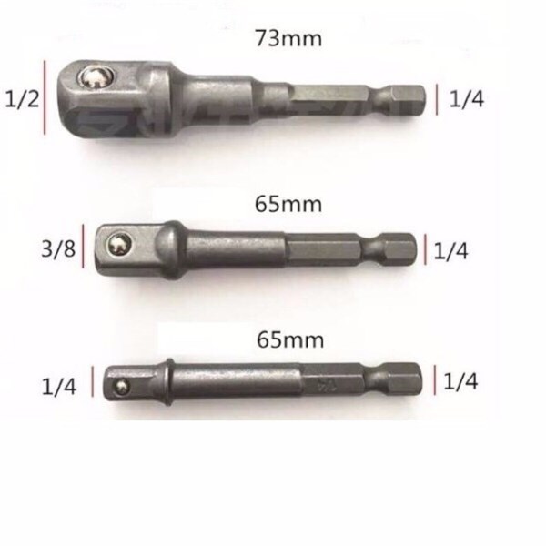 [HCM]Bộ 3 Đầu Chuyển Bắn Vít Sang Bắn Bulong