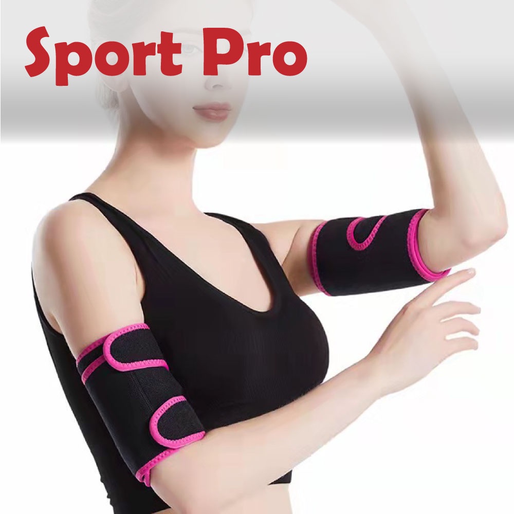 Đai nịt bắp tay sinh nhiệt đốt cháy mỡ thừa giảm calo cho nam & nữ đai bắp tay đốt mỡ thon gọn
