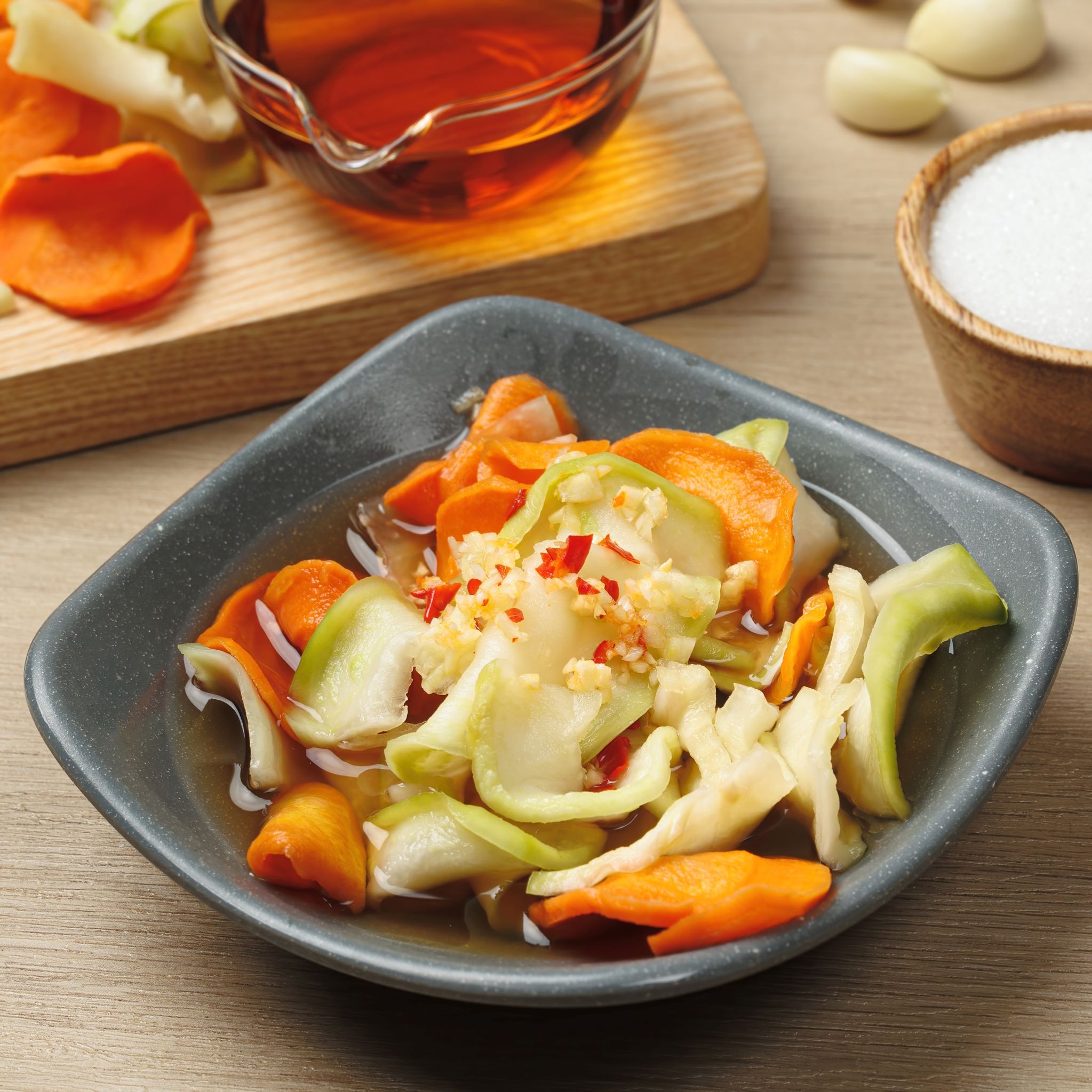 Đu đủ muối CHAY Cô Oanh 500g