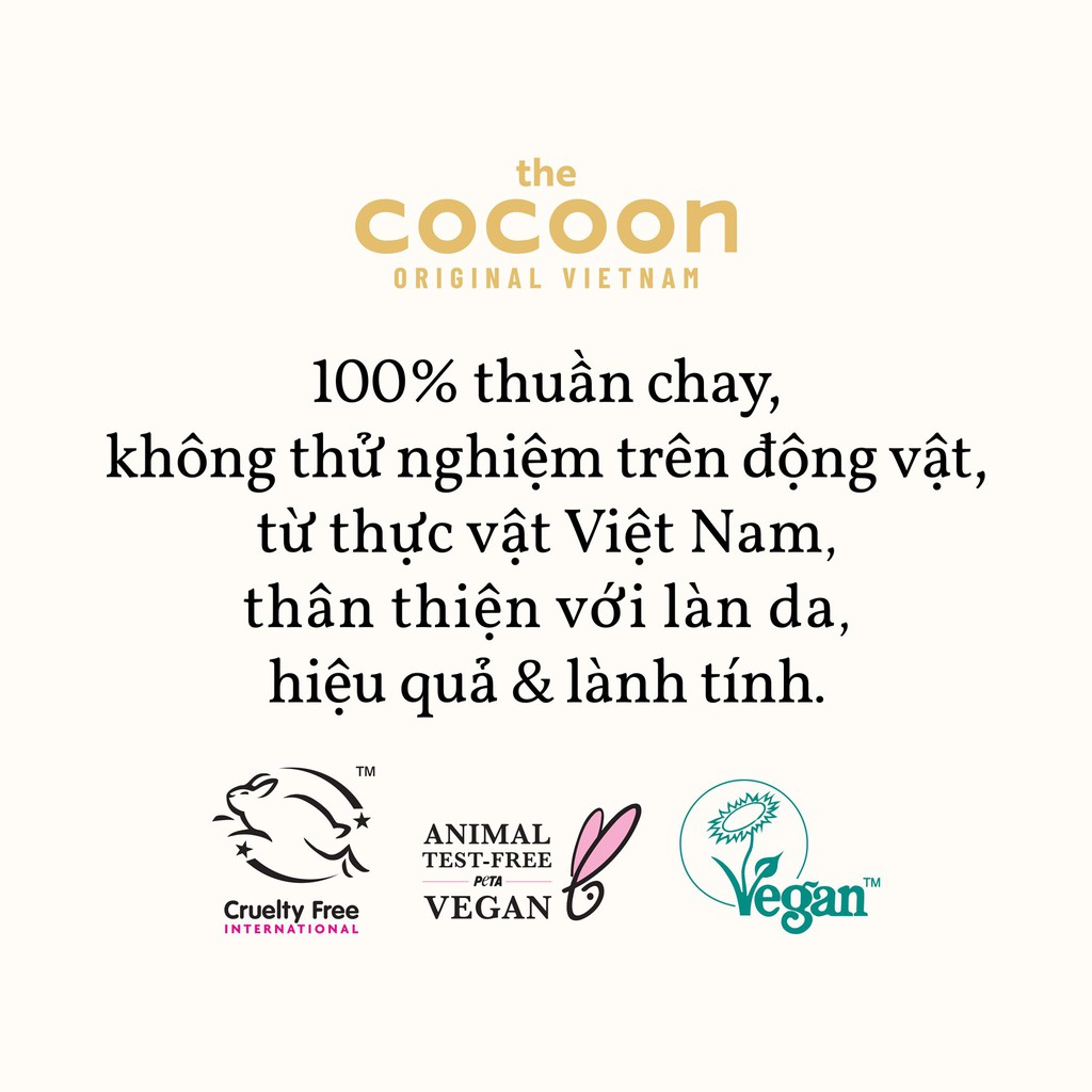 Tẩy da chết môi cà phê Đắk Lắk Cocoon môi ẩm mềm 5g