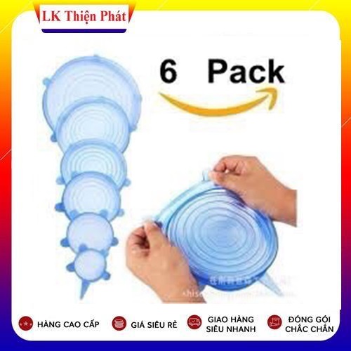 [HCM]Bộ đậy thức ăn 6 cái
