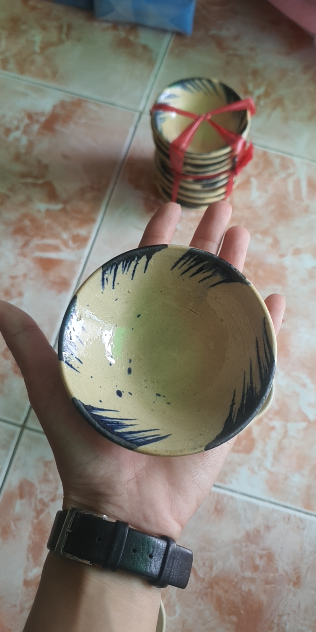 Set 3 cái chén cơm hình con gà