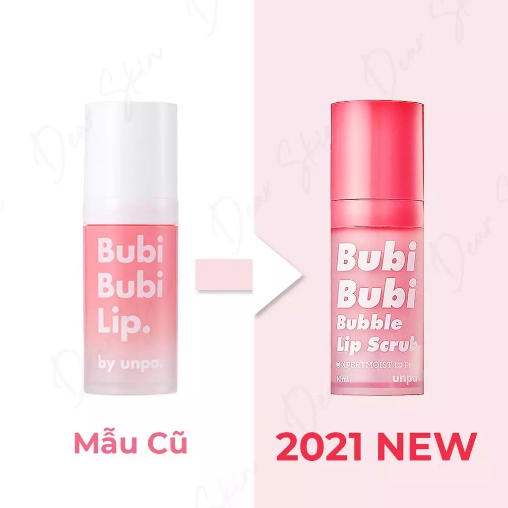[MẪU 2021] Tẩy Da Chết Môi Bubi Bubi Lip