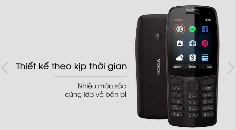 Điện thoại Nokia 210 (chính hãng - bảo hành 12 tháng)