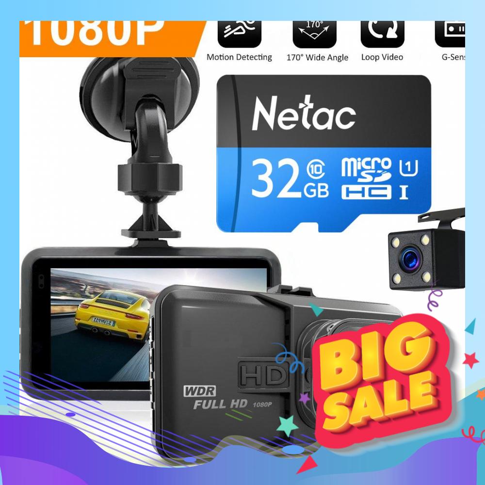 Camera hành trình kiêm camera lùi ghi hình 2580 tặng thẻ nhớ 32gb