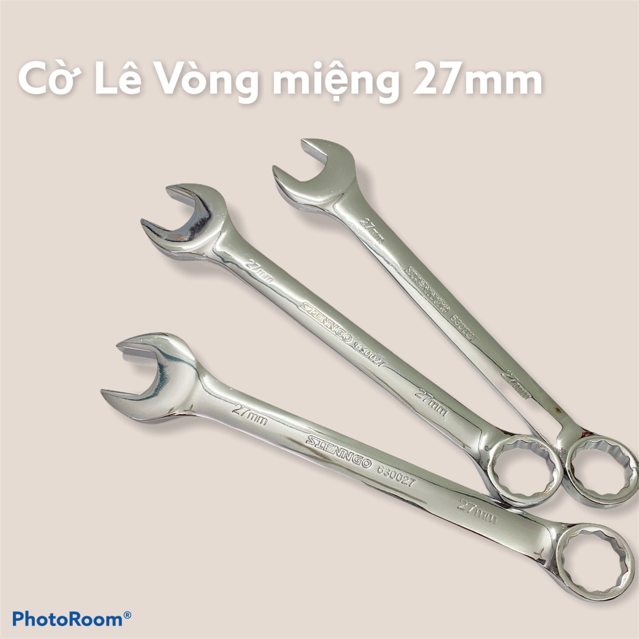 Cờ lê vòng miệng 27mm 2 đầu