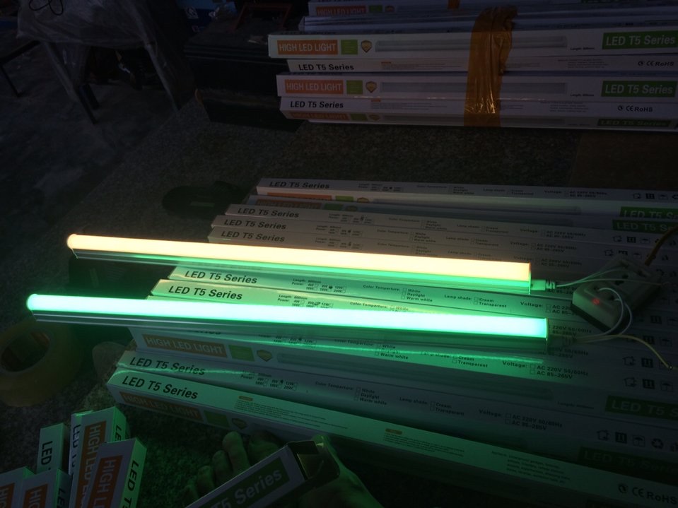 ĐÈN TUÝP LED T5 LIỀN MÁNG 60CM, 120CM