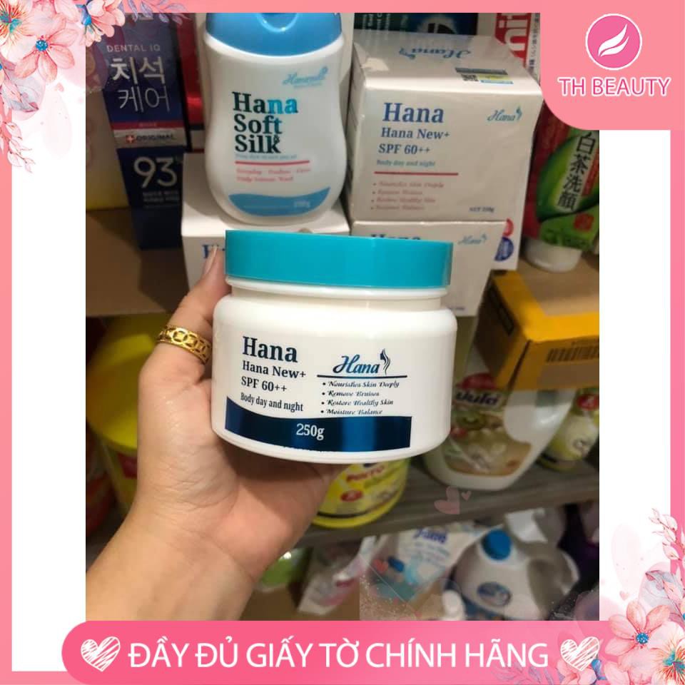 [Chính hãng] Kem Body dưỡng trắng da Hana