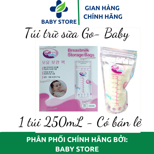 Túi trữ sữa GB Baby 250ml