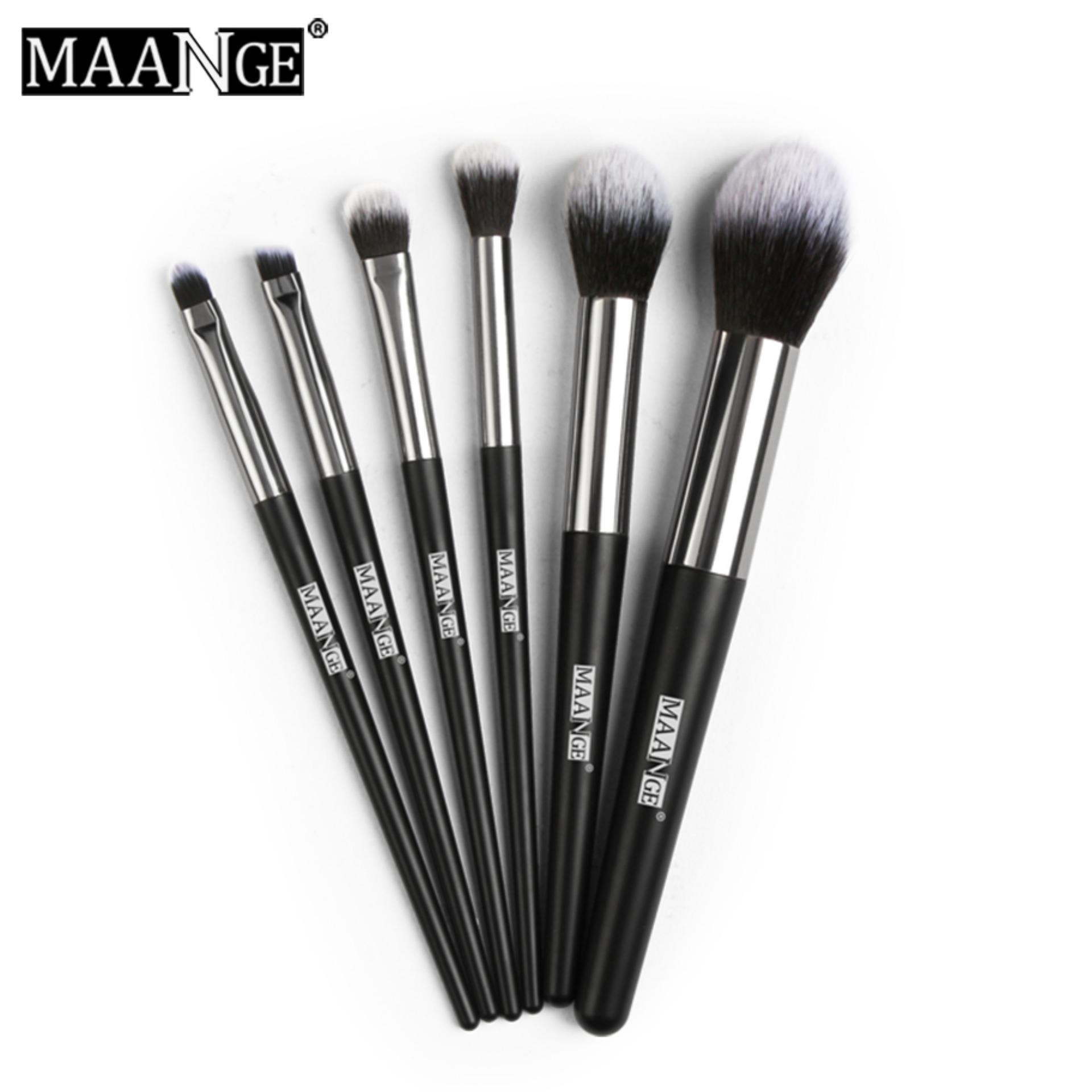 Bộ Cọ Trang Điểm 6 cây MAANGE Dùng Đánh Phấn Mắt / Phấn Phủ