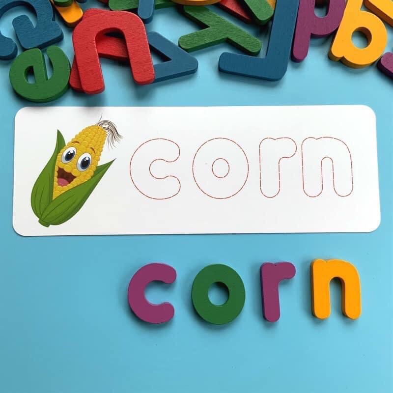 Bộ ghép vần tiếng anh speeling game