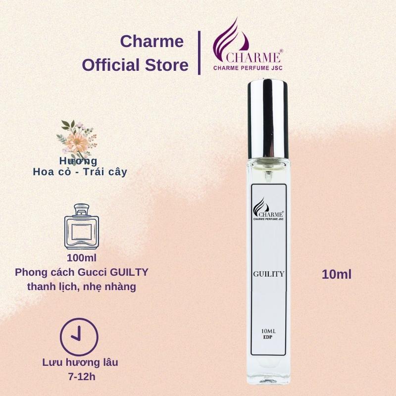 Bộ Set Nước Hoa Charme Mini (dạng xịt 10ml)