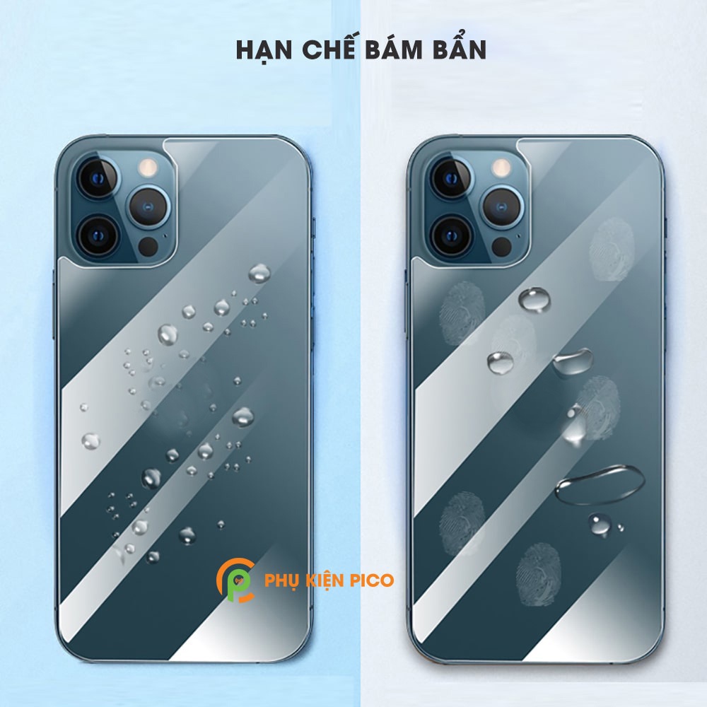Cường lực lưng Iphone 11 Pro / 12 Pro / 13 Pro Max độ cứng 9H full mặt lưng - Dán lưng Iphone 13 Pro / Iphone 14 Pro Max / 15 Plus / 15 Pro Max