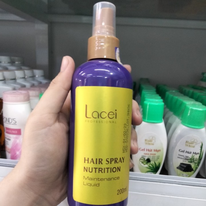 Chai xịt dưỡng tóc LACEI