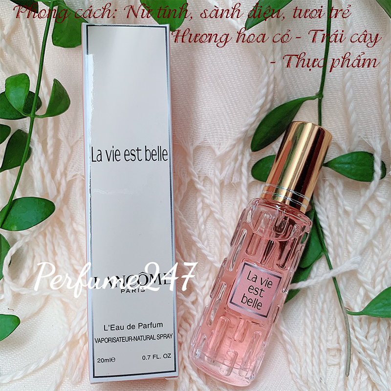 [HCM][ GIÁ SỈ] COMBO 10 CHAI NƯỚC HOA 20ML ( MÙI NGẪU NHIÊN )