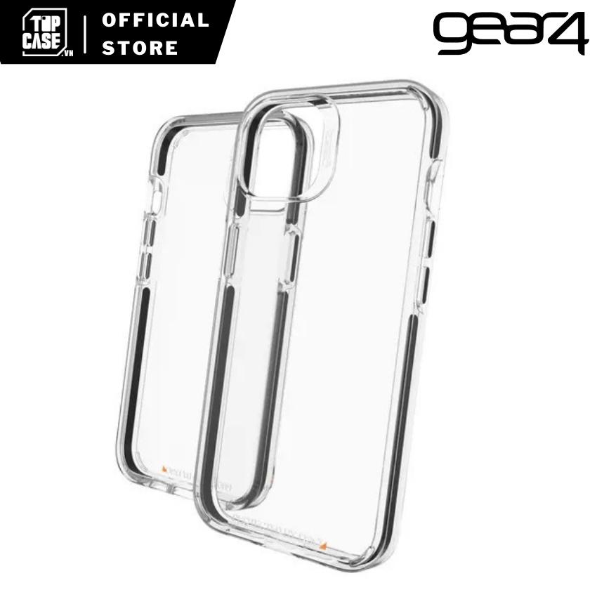 Ốp lưng chống sốc gear4 iphone 12 pro max 12 pro 12 Gear 4 Piccadilly 4m - TCG25 - trong suốt, chống ố vàng, mỏng nhẹ, hỗ trợ sạc không dây, magsafe, chống bám vân tay, chống bám bẩn, bảo vệ camera, ôm sát viền - TopCase VietNam